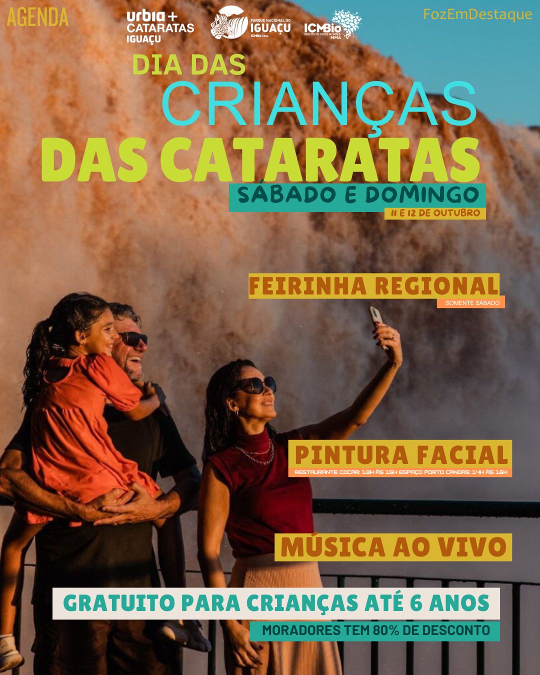 Parque Nacional do Iguaçu se transforma em palco de celebração para o Dia das Crianças 1
