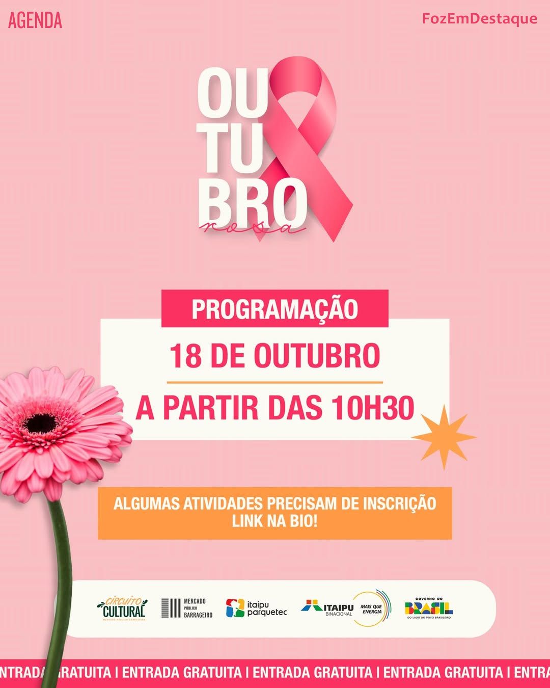 Outubro Rosa: Mercado Barrageiro Promove Dia de Cuidado e Prevenção para Todos 1