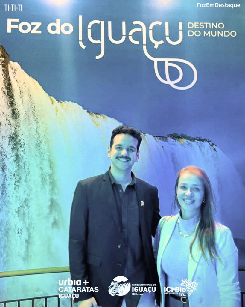 . Wesner Ferreira (Gerente de Marketing) e Cássia Dantas (Gerente Comercial)
Urbia Cataratas
Céu das Cataratas
Bike Iguaçu
Novidades Parque Nacional Iguaçu