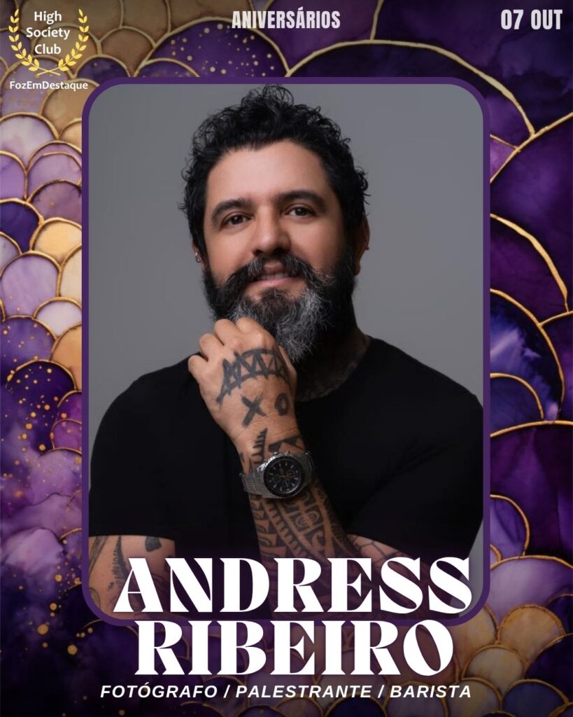 aniversariantes HighSocietyClub 06/10
Andress Ribeiro
Fotógrafo / Palestrante / Barista