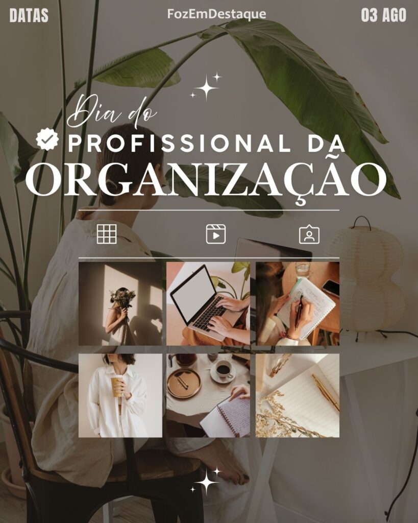 Dia do Profissional de Organização
FozEmDestaque
Datas comemorativas 3 outubro