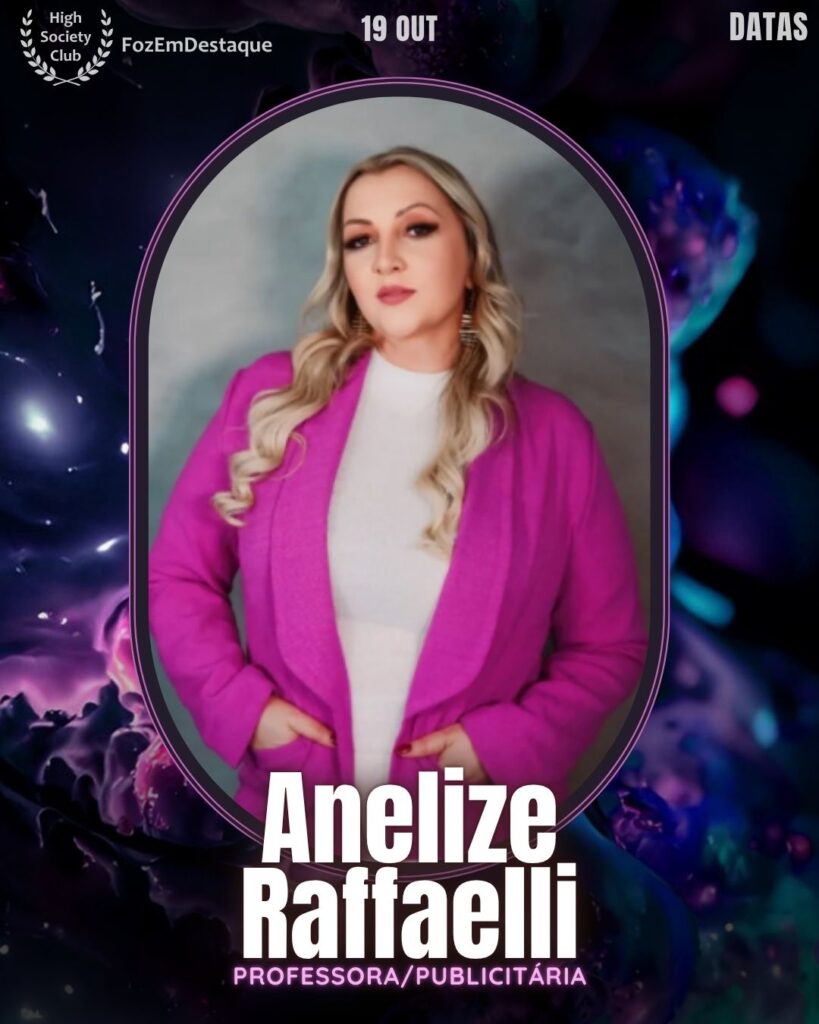 Anelize Raffaelli
Professora/Publicitária