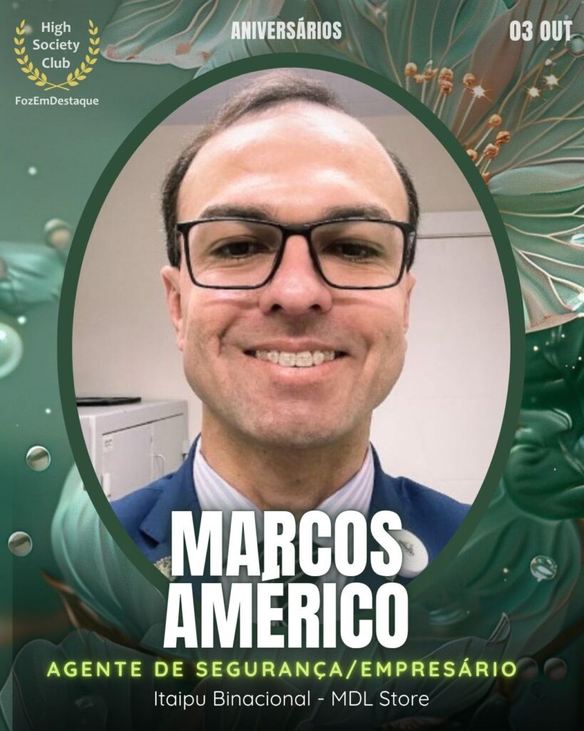 Marcos Américo)
Agente de Segurança/Empresário