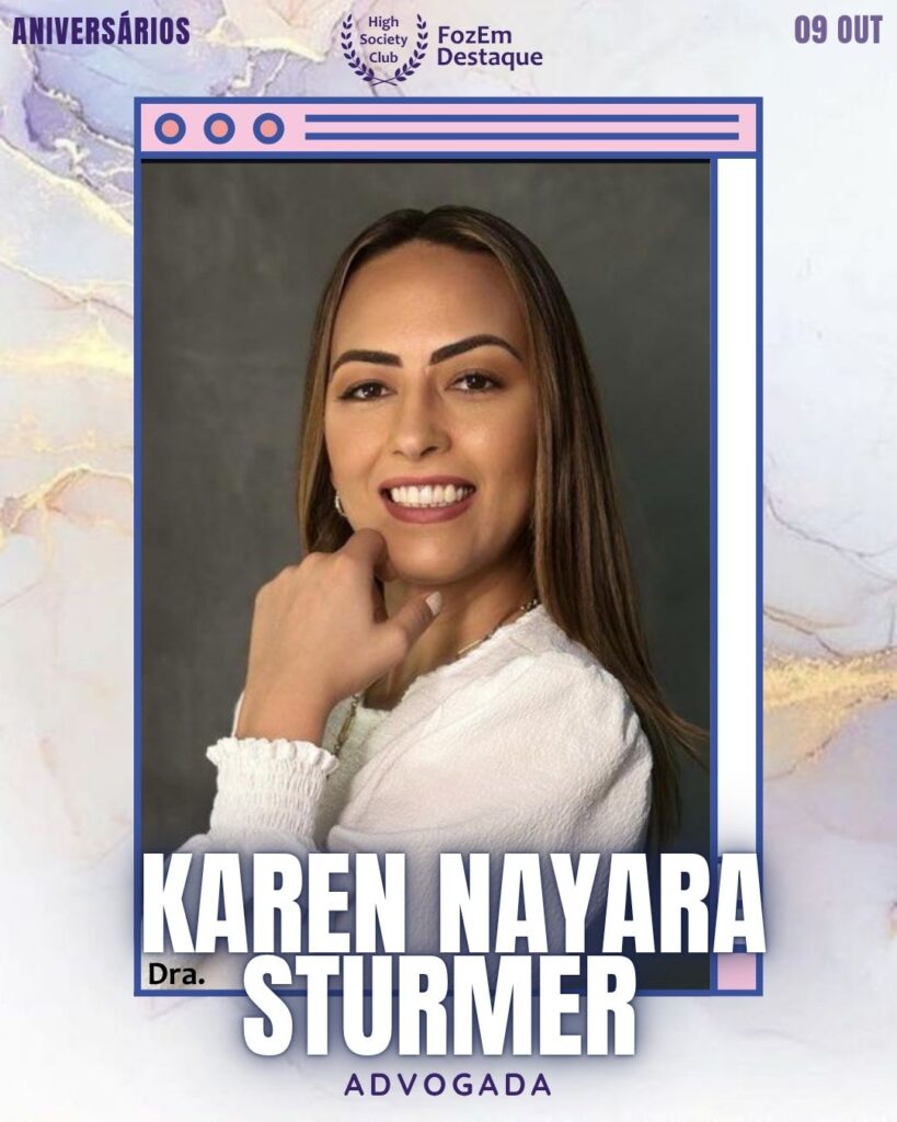 Karen Nayara Sturmer (Dra.)
Advogada
