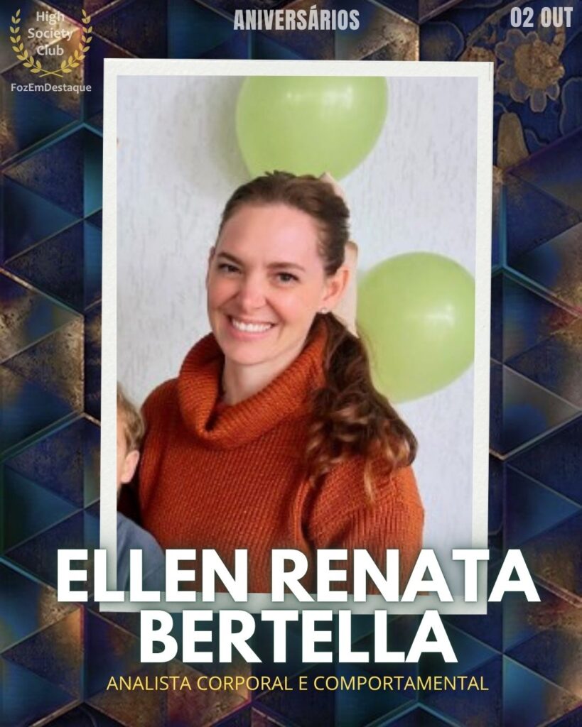 Ellen Renata Bertella
Analista Corporal e Comportamental - CTG CHARRUA
