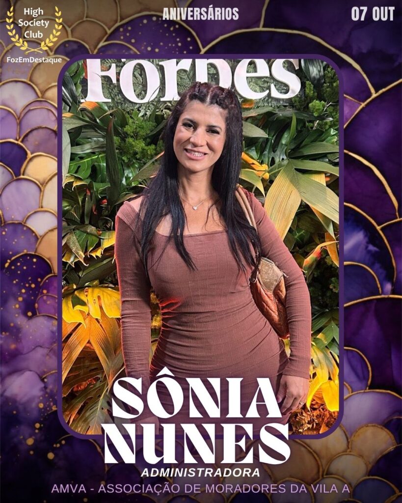 Sônia Nunes
Administradora