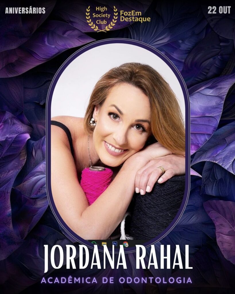 Jordana Rahal
Acadêmica de Odontologia