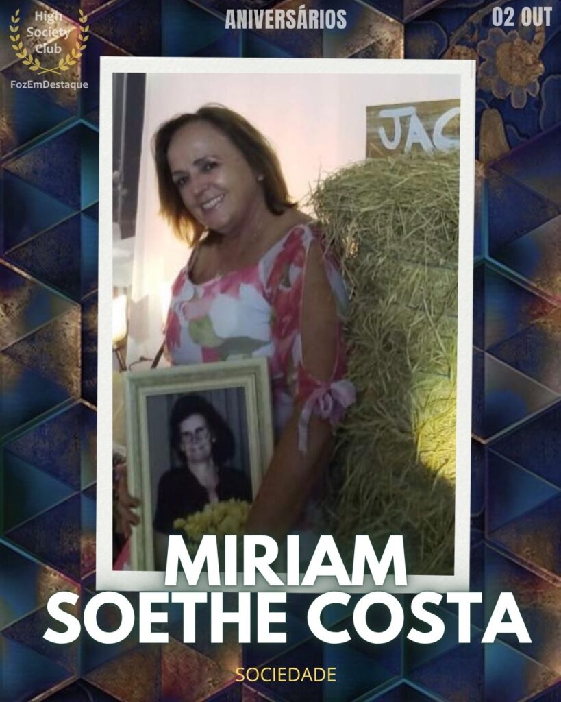 Miriam Soethe Costa
Sociedade
