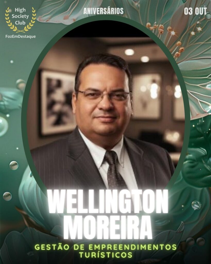 Wellington Moreira
Gestão de Empreendimentos Turísticos