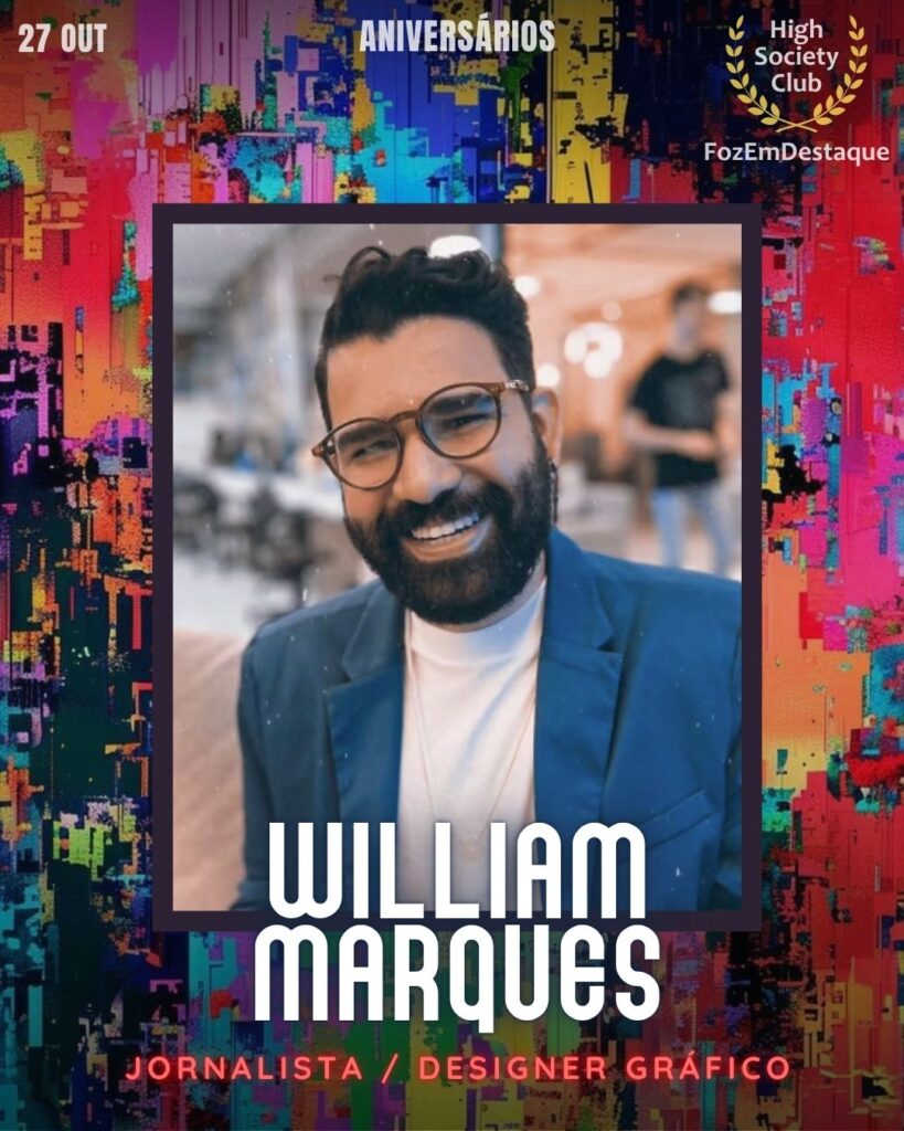 William Marques
Jornalista / Designer Gráfico