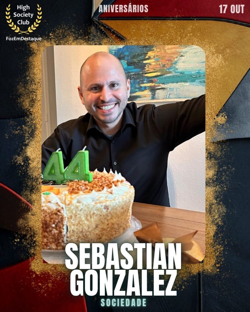 Aniversariantes HighSociety Foz
Sebastian Gonzalez
Sociedade