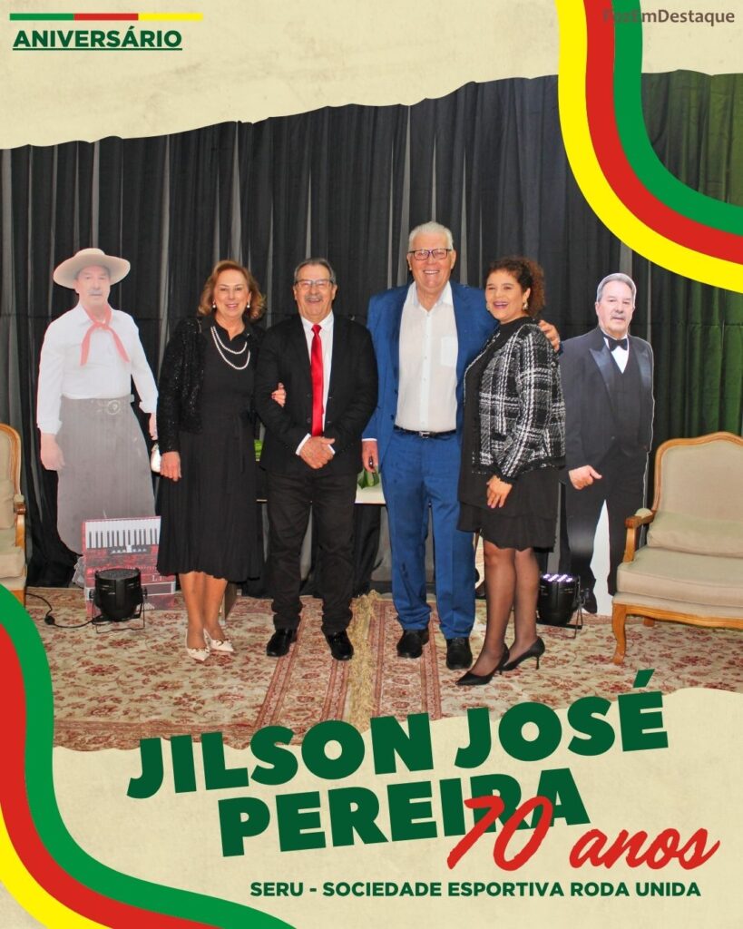 Aniversário Jilson José Pereira 70 anos Lions Clube Foz do Iguaçu Itaipu, Antonio e Amabilie Boldrini