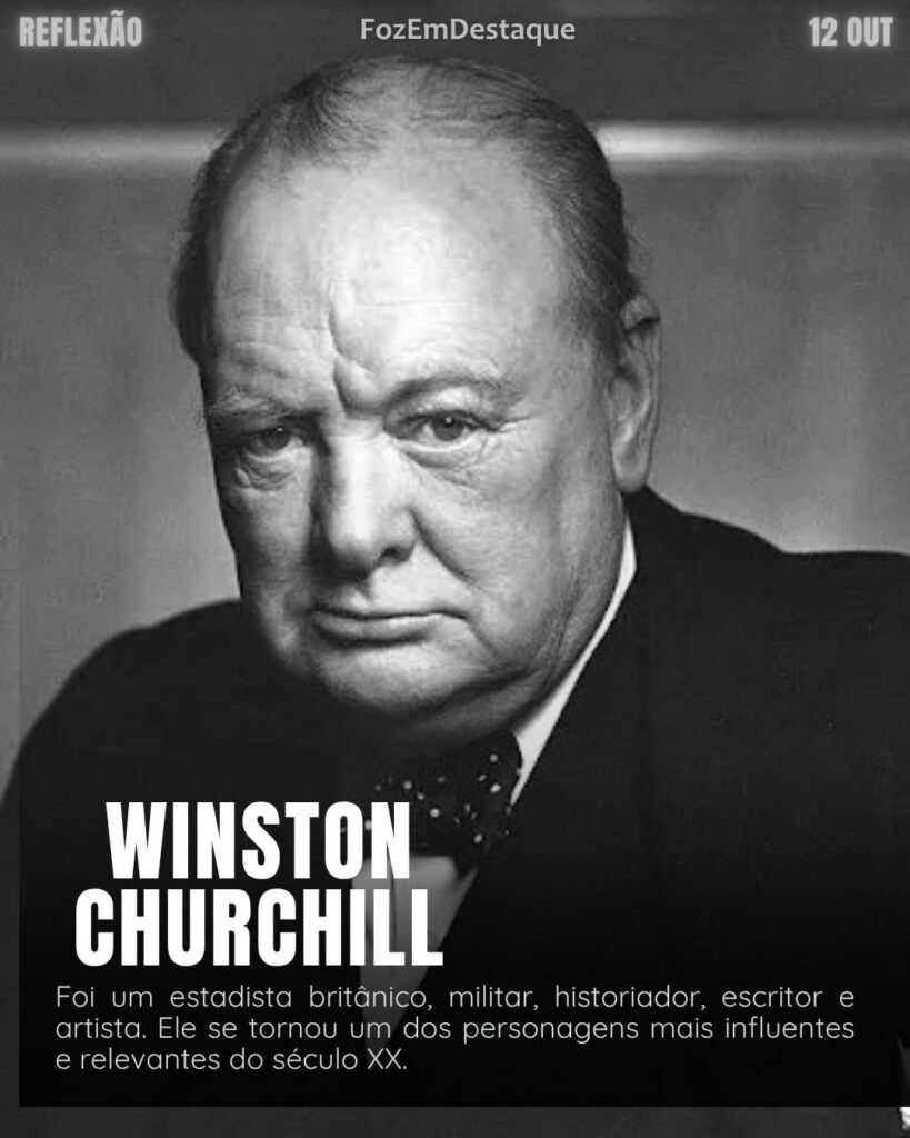 "É preferível ser irresponsável e estar com a verdade do que ser responsável e estar no erro."
(Winston Churchill)
Preferível Ser Irresponsável Verdade
Reflexáo Diária FozEmDestaque