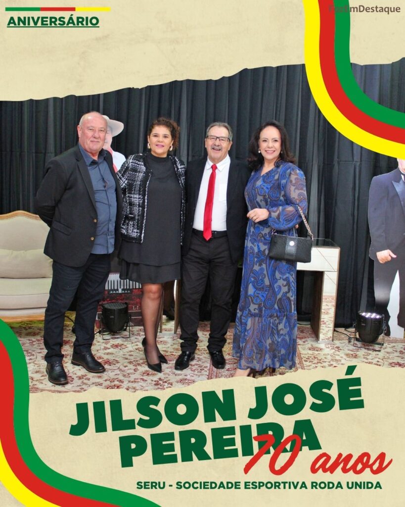 Aniversário Jilson José Pereira 70 anos