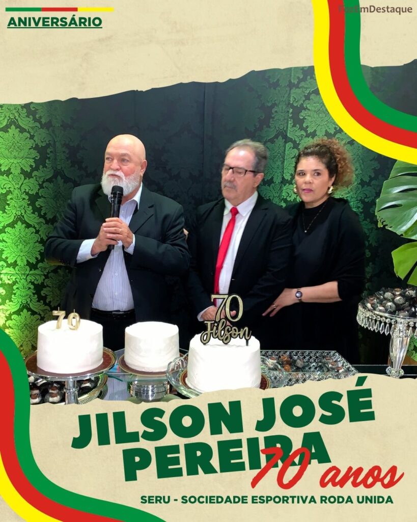 Aniversário Jilson José Pereira 70 anos
