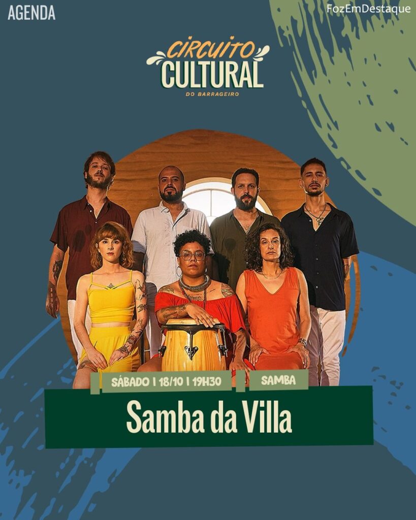 Samba da Villa
Mercado Público Barrageiro programação
Agenda FozEmDestaque
