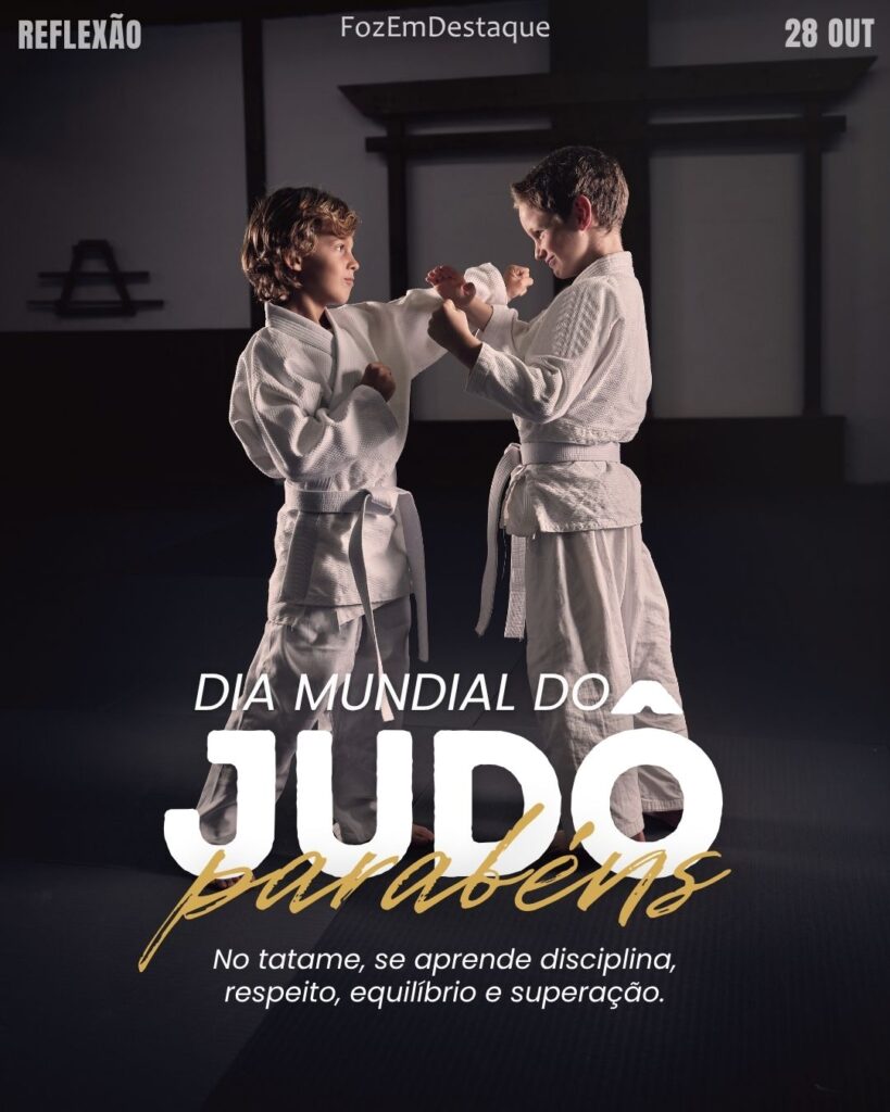 Dia Mundial do Judô
Datas FozEmDestaque
Judô Animação Aeronáutica Flamenguista