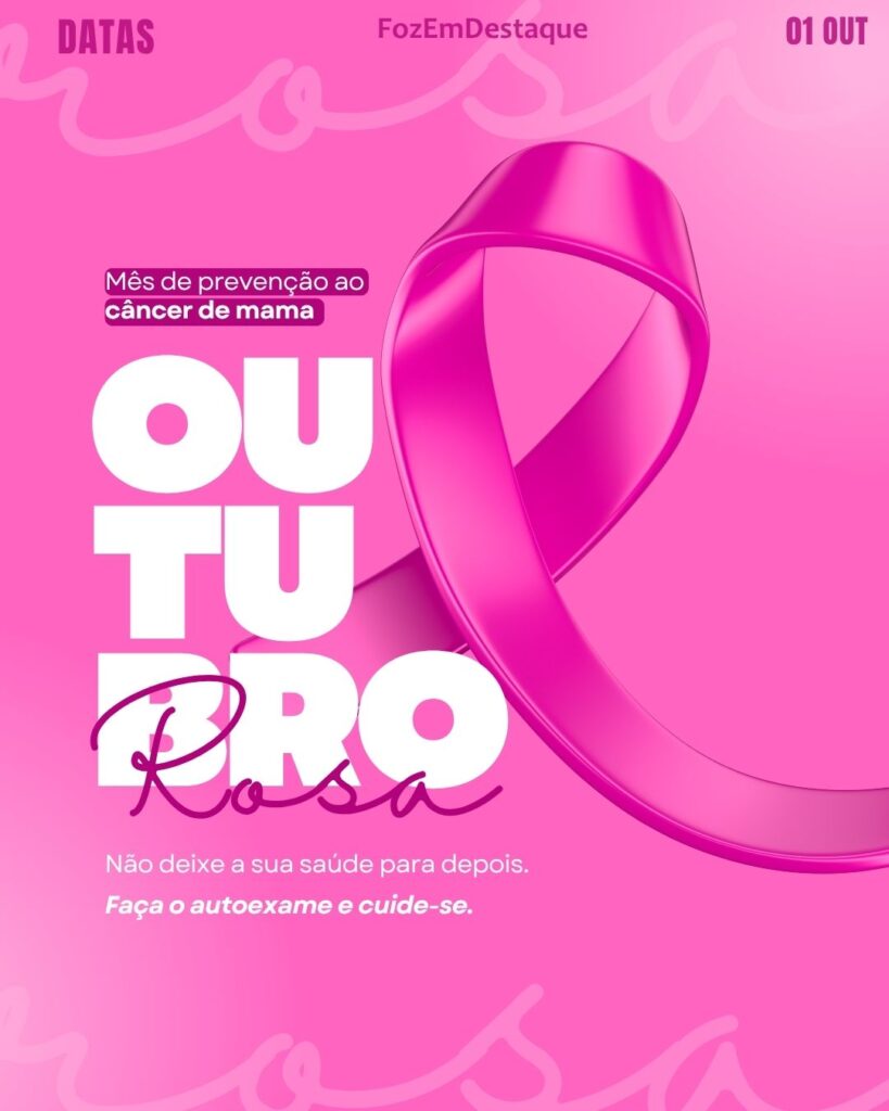Outubro Rosa
datas comemorativas 01 outubro