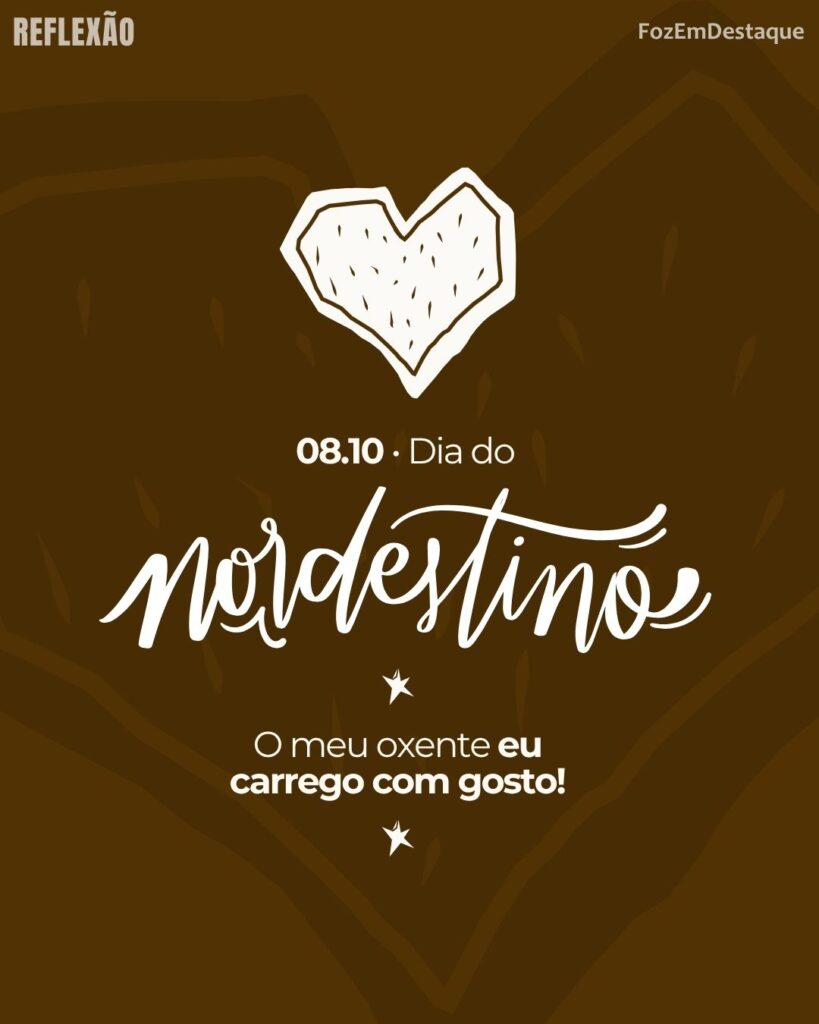Dia do Nordestino
datas comemorativas 08 outubro