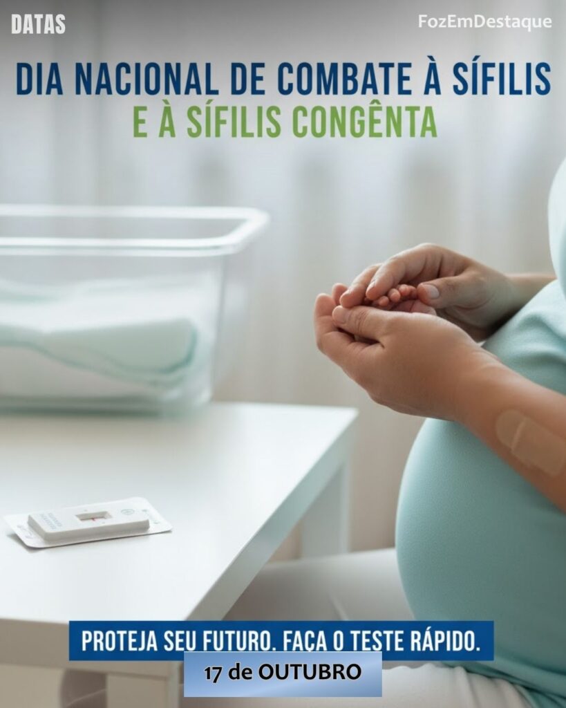 Dia Nacional de Combate à Sífilis e à Sífilis Congênita