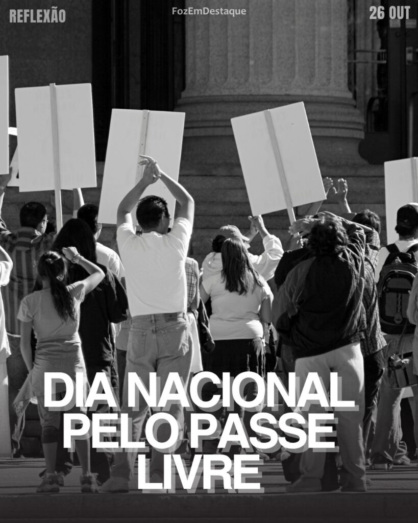 Dia Nacional pelo Passe Livre
Datas Comemorativas 26/10