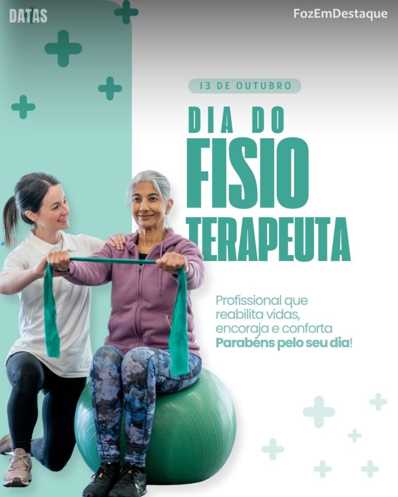Redução Desastres Dia Escritor
Dia Nacional do Fisioterapeuta e Terapeuta Ocupacional