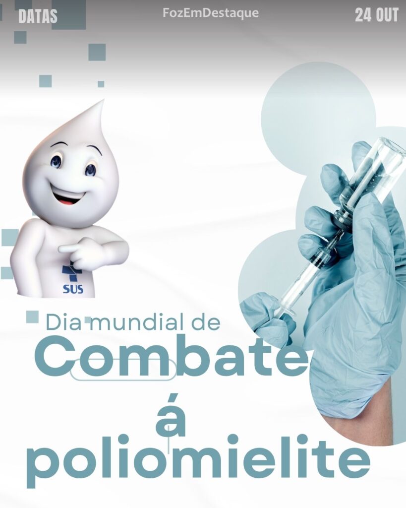 Dia Mundial de Combate à Poliomielite: