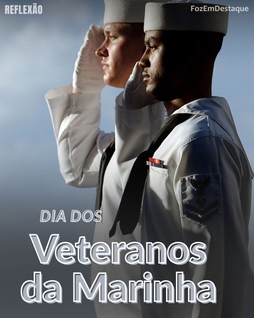 Dia dos Veteranos da Marinha
10 Outubro Consciência Saúde Direitos