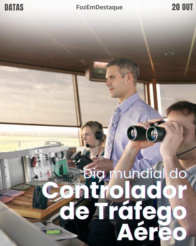 Dia Mundial do Controlador de Tráfego Aéreo,
Datas Comemorativas 20/10/2025