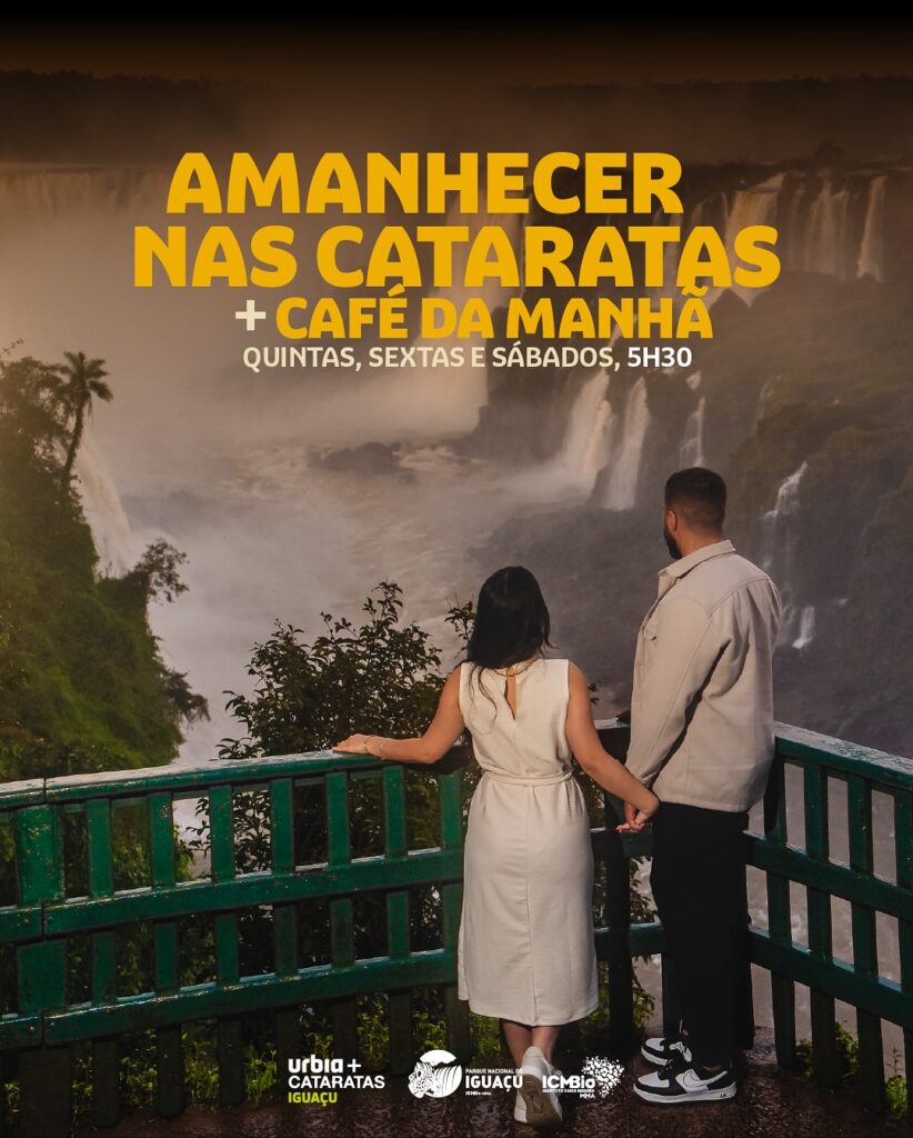 Amanhecer nas Cataratas * Café da Manhã
Mário Macedo
Urbia Cataratas
Cataratas Day
Clube Quintal de Casa