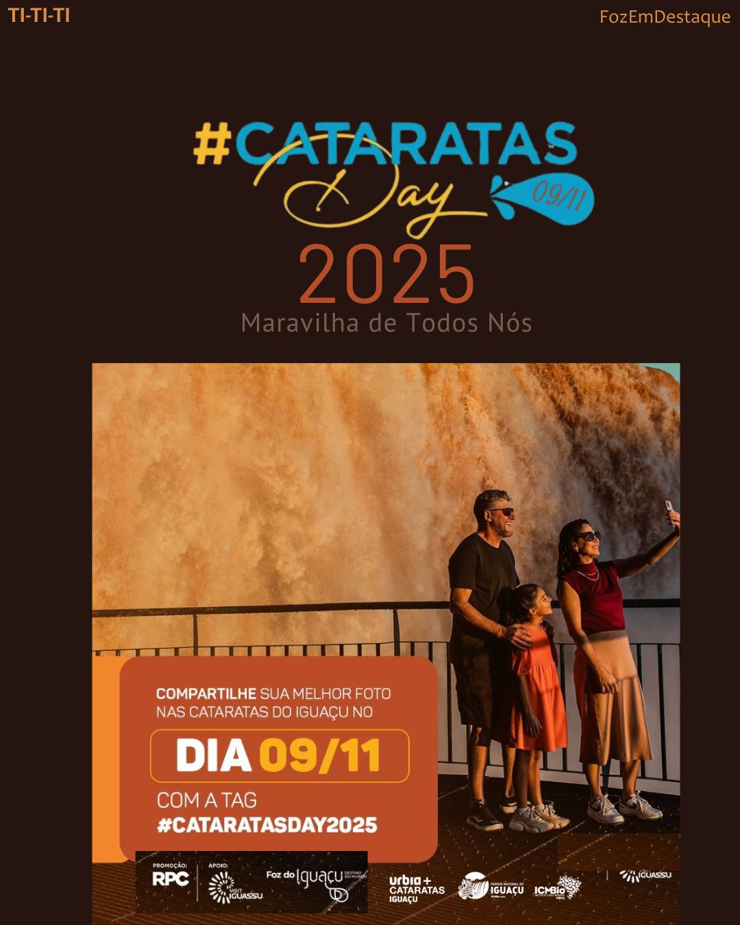 Cataratas Day 2025: Programação Especial e Entrada Gratuita para Moradores 1