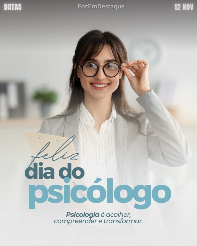 Datas comemorativas FozEmDestaque
Dia do Psicopedagogo