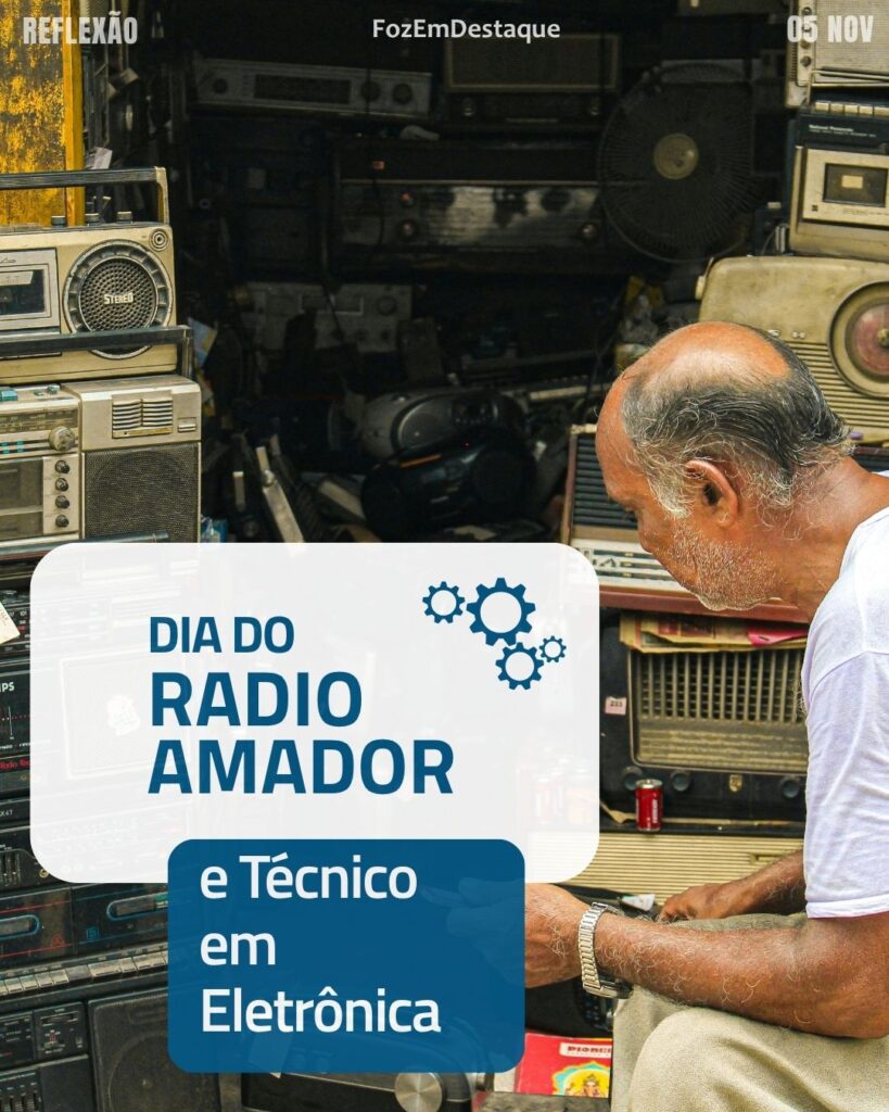 Dia do Radioamador e Técnico em Eletrônica
Datas comemorativas cinco novembro