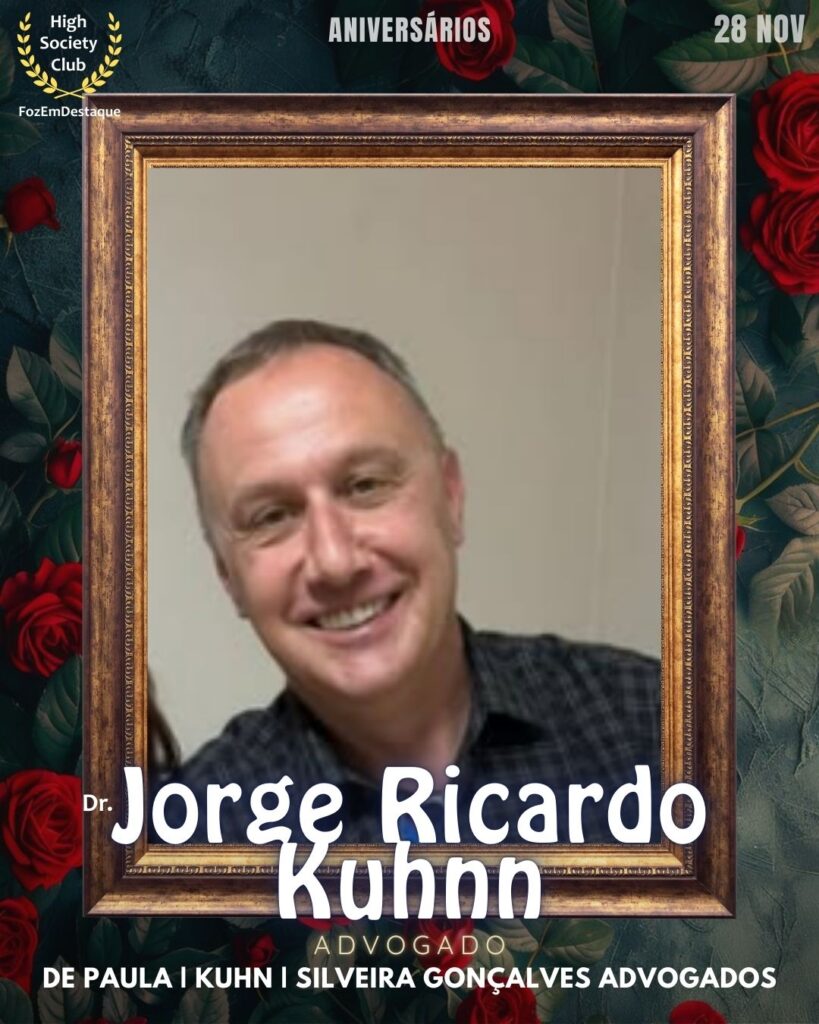 Dr. Jorge Ricardo Kuhnn
Advogado - De Paula | Kuhn | Silveira Gonçalves Advogados