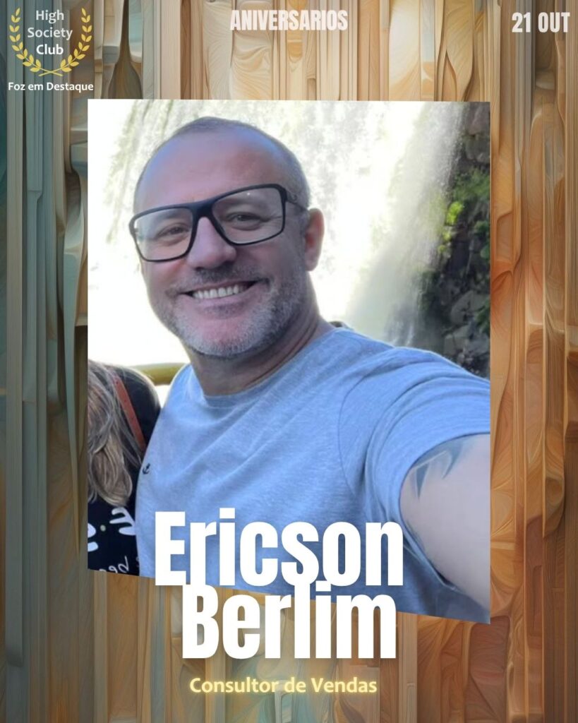 Ericson Berlim
Consultor de Vendas