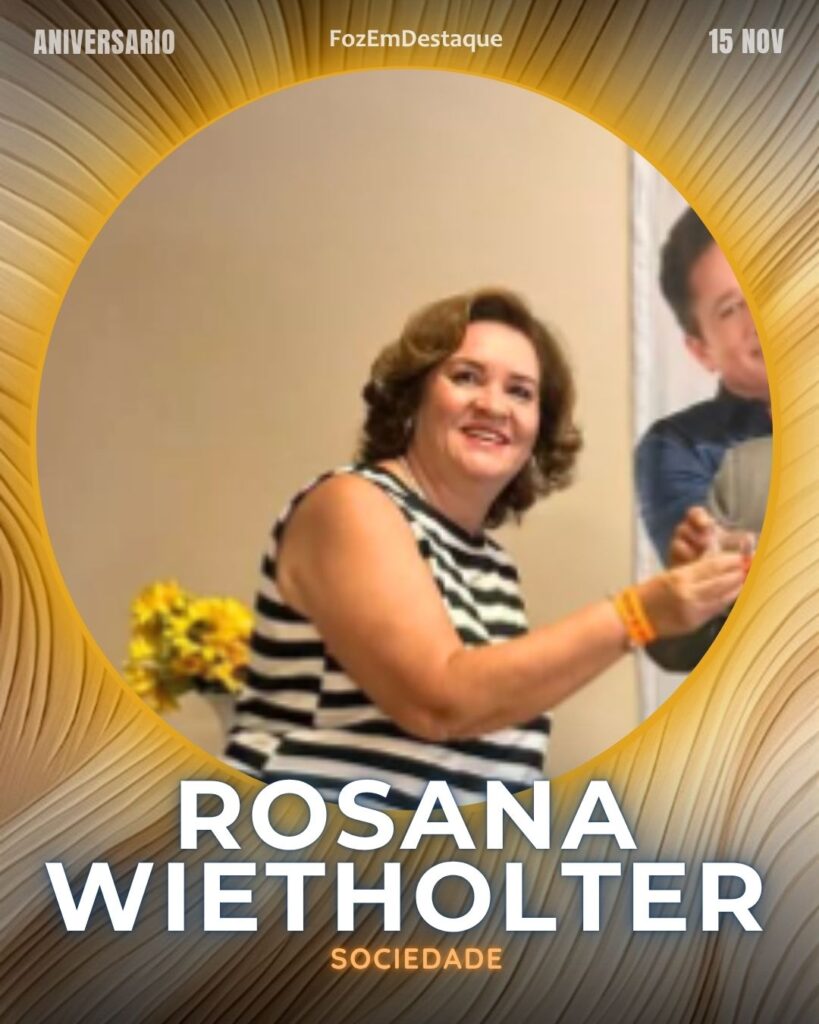 Rosana Wietholter
Sociedade
Aniversários HighSocietyClub 15/11/2025
