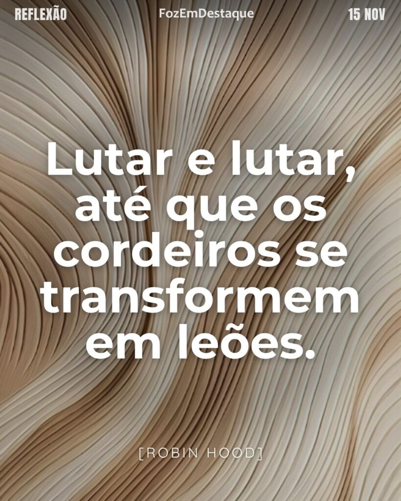 Cordeiros Virem Leões
