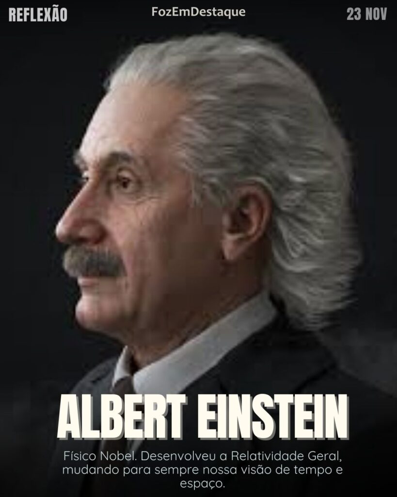 Reflexão Diaria FozEmDestaque
“O mundo não está ameaçado pelas pessoas más, e sim por aquelas que permitem a maldade.”
(Albert Einstein)
Indiferença Permite a Maldade