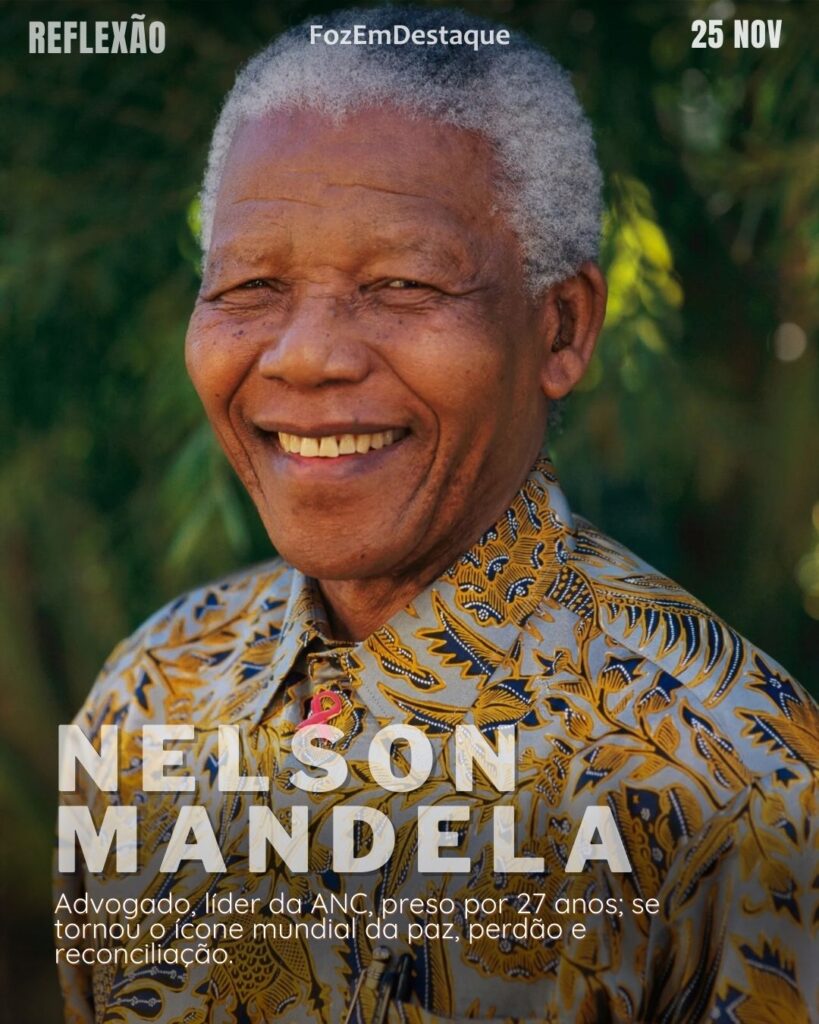 “Ninguém nasce odiando outra pessoa pela cor de sua pele, por sua origem ou ainda por sua religião. Para odiar, as pessoas precisam aprender, e se podem aprender a odiar, elas podem ser ensinadas a amar.” 
(Nelson Mandela)
Aprender a amar
Reflexão Diaria FozEmDestaque