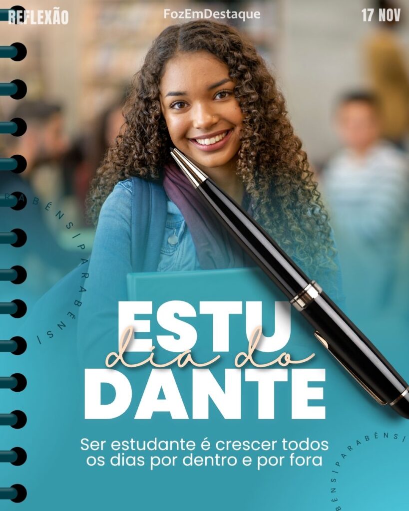📚 Dia Internacional do Estudante: Coragem, Conhecimento e o Futuro que se Deseja
estudantes DPOC prematuridade criatividade
Datas Comemorativas FozEmDestaque