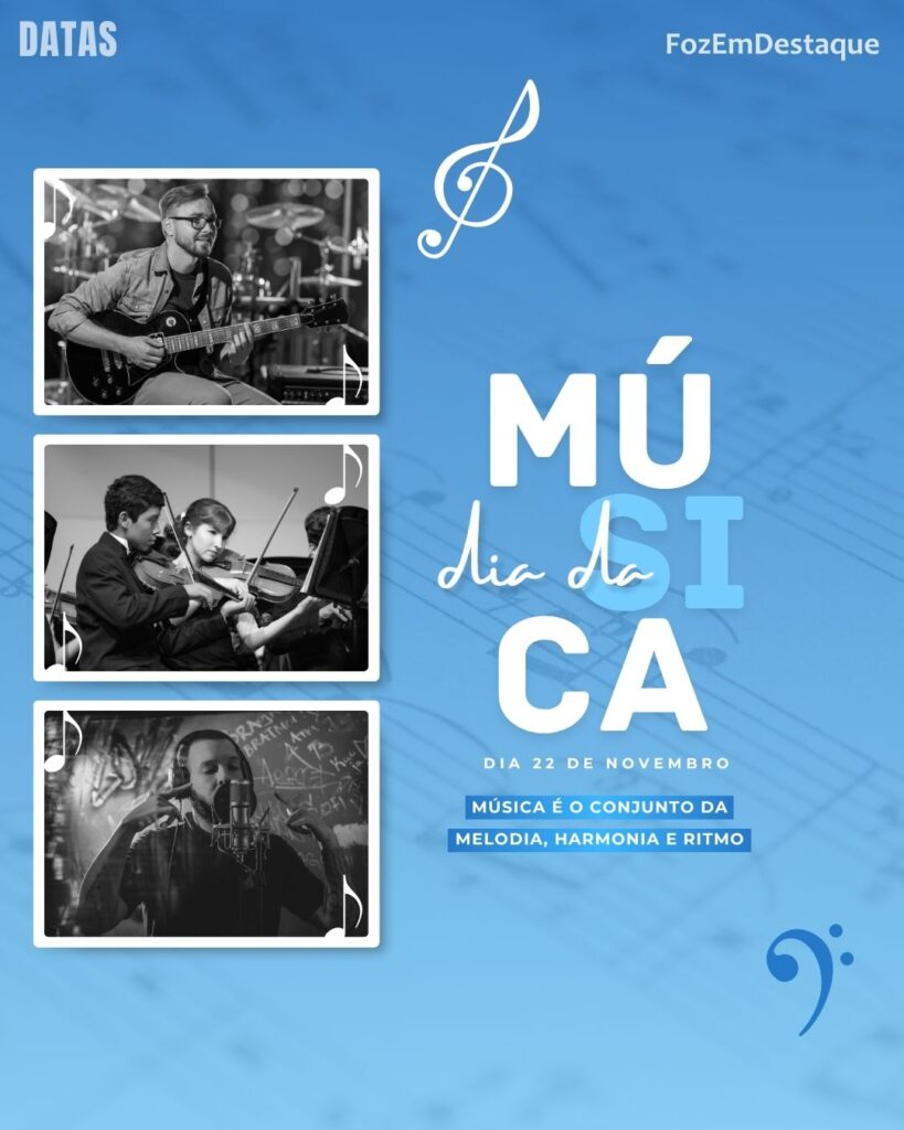 Datas Comemorativas FozEmDestaque
Dia do Músico
Músico libanesa celebração cultura