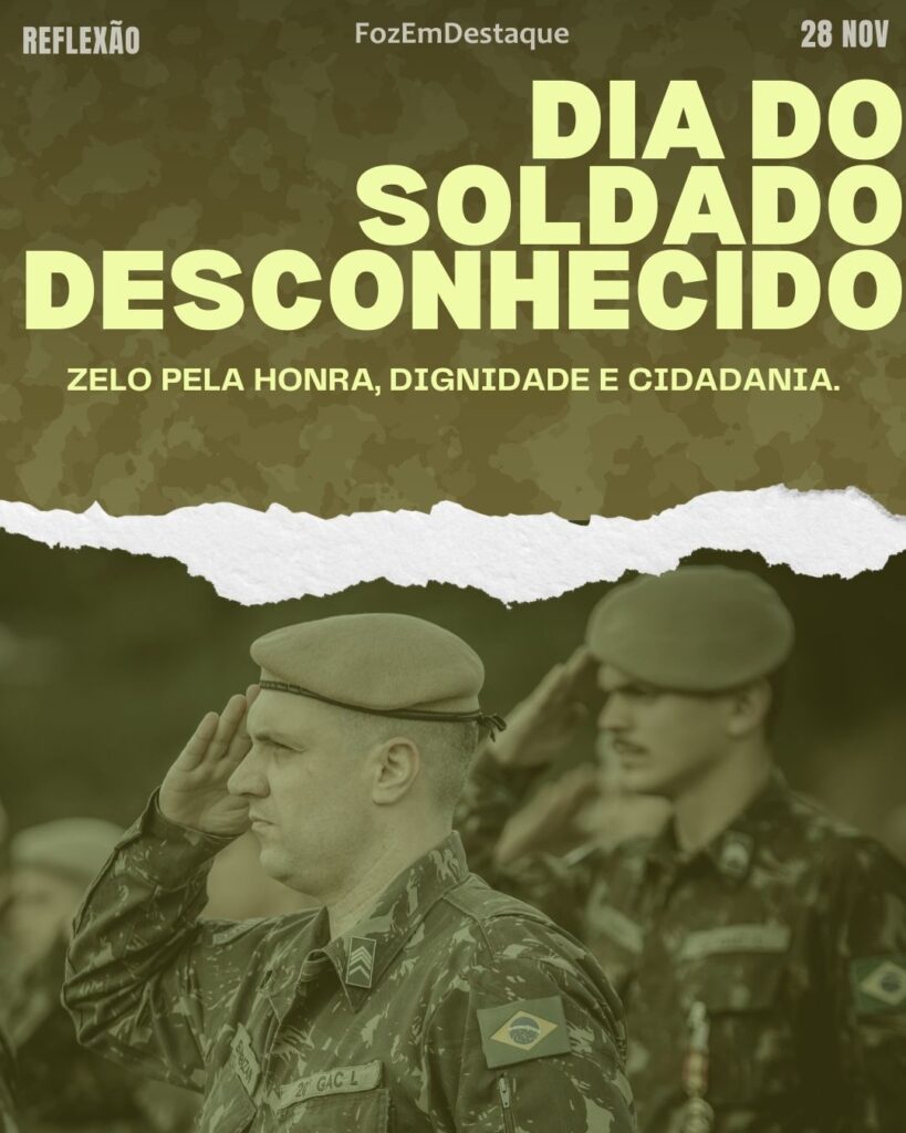 Soldado Desconhecido Sacrifício Honra