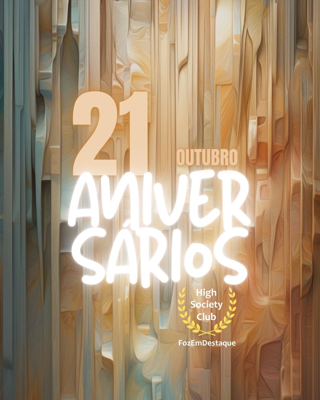 Aniversários FozEmDestaque HighSocietyClub: Brindes de Elegância, Sucesso e Conexão em 21/11 8