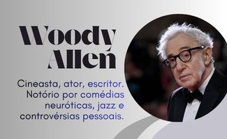 Presença e Sucesso: A Revelação de Woody Allen sobre o Poder de "Aparecer" REFLEXÃO HORIZONTAL