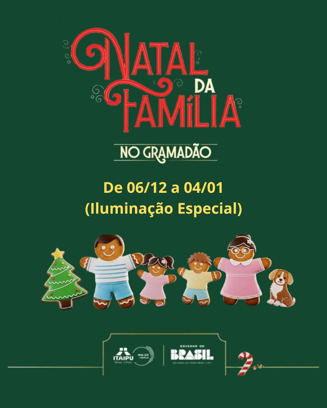Natal da Família no Gramadão: Itaipu Promove 30 Dias de Magia e Atrações Gratuitas em Foz 1