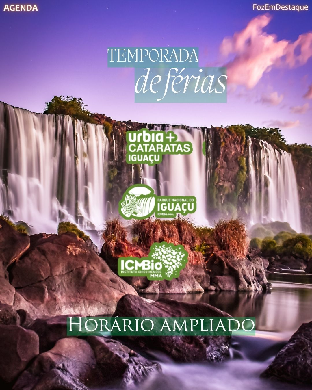 Férias nas Cataratas: Visitação turística ganha horário ampliado e novas experiências 1