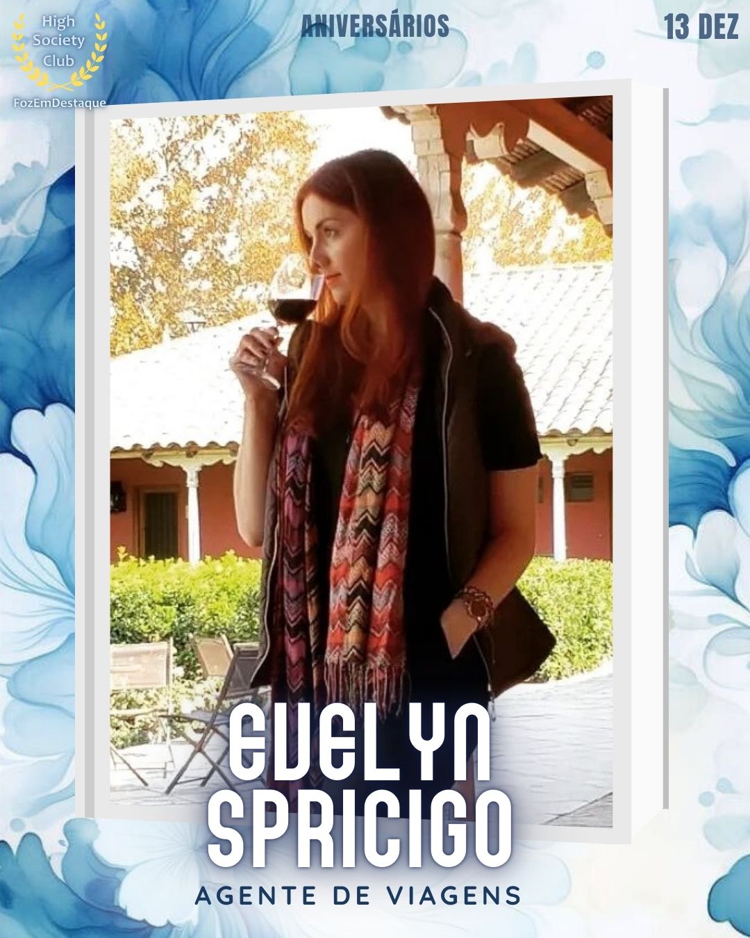 Evelyn Spricigo
Agente de Viagens