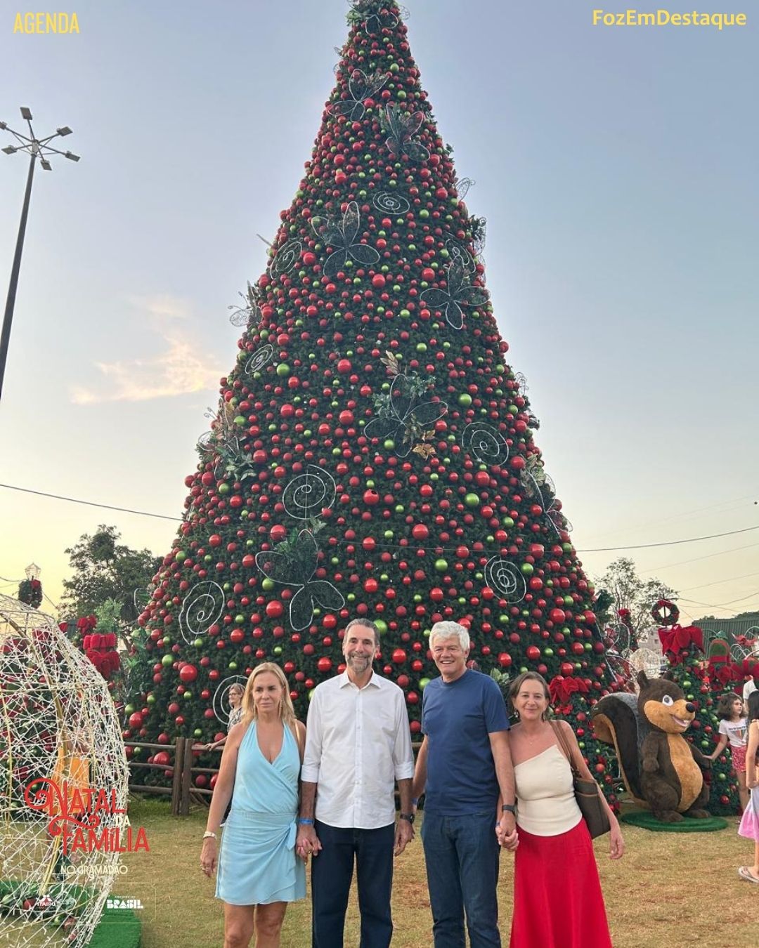 Foz do Iguaçu brilha mais forte: O sucesso do Natal da Família Itaipu e o convite para a magia 2