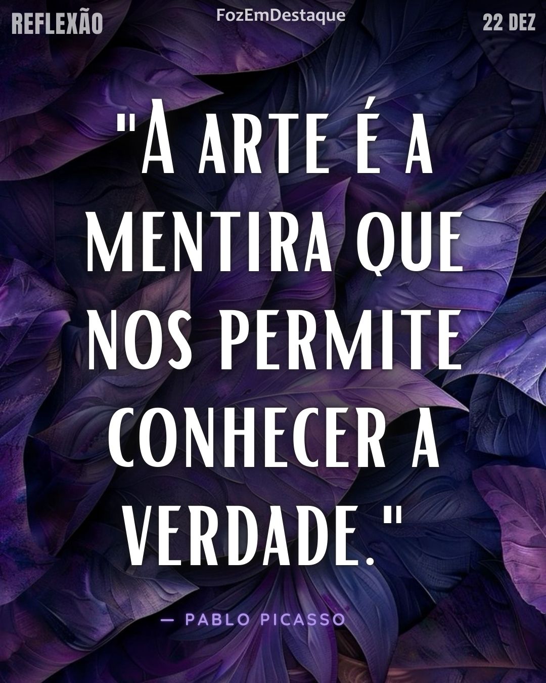 Arte e Verdade Picasso