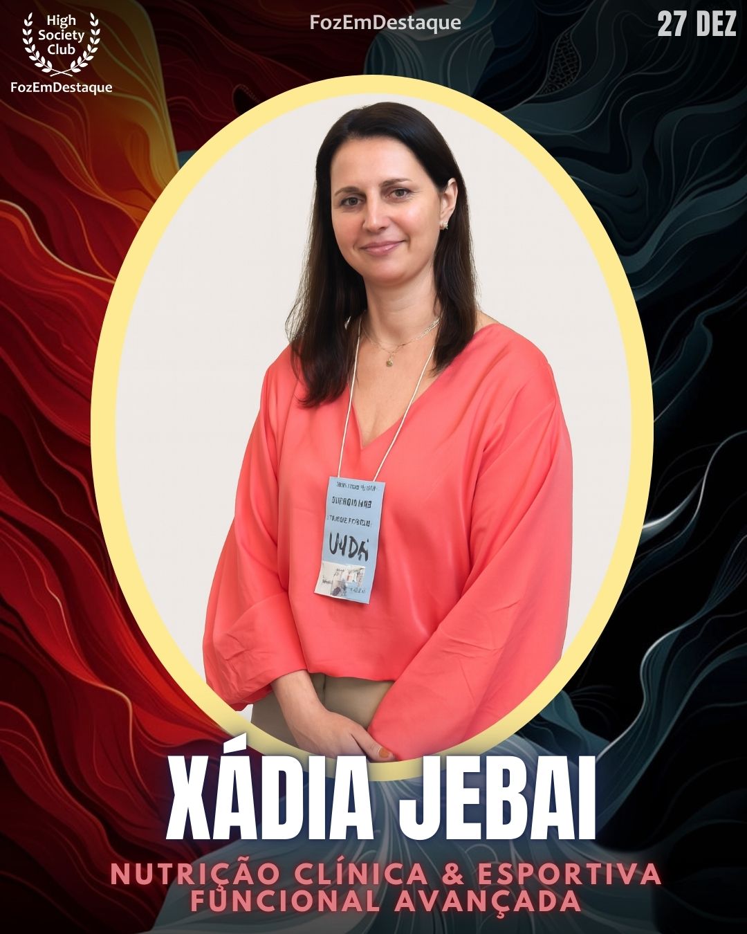 Xádia Jebai
Nutricionista - Nutrição Clínica & Esportiva Funcional Avançada